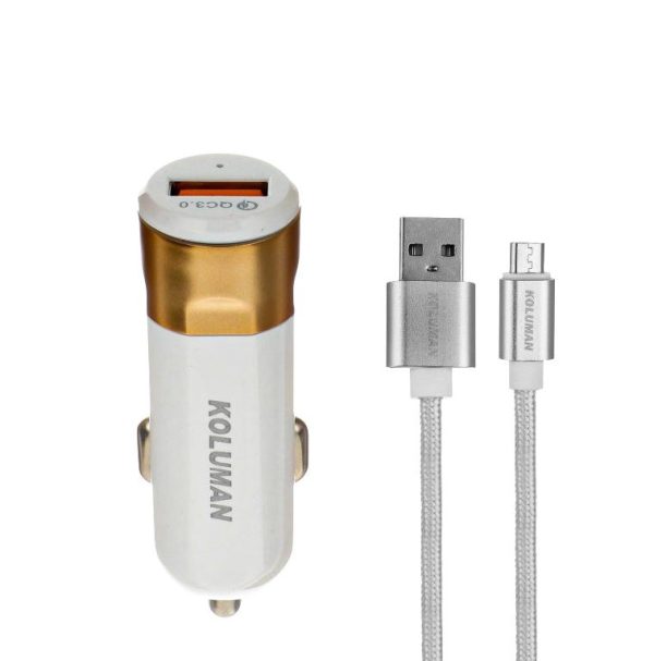 شارژر فندکی کلومن مدل KC - C01 - تصویر 2