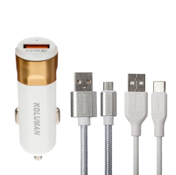 شارژر فندکی کلومن مدل KC - C01