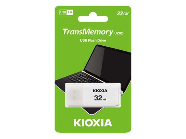 فلش مموری 32 گیگابایت USB 2 کیوکسیا مدل KIOXIA TransMemory U202